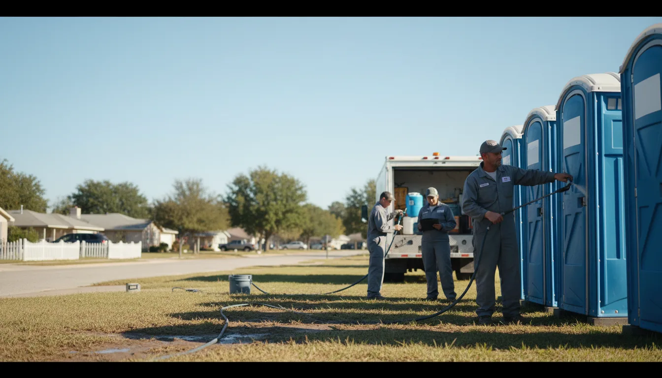 Long-Term Portable Toilet Rental in Milford, IA near me